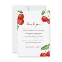 Cherry on top Baby Shower