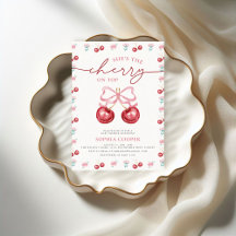 Cherry on Top Coquette Flicka Shower