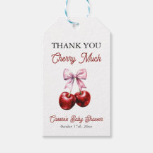 Cherry on Top Rosa Bow-Tack