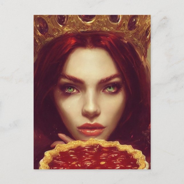 Cherry Paj guddess vycard Vykort (Framsida)