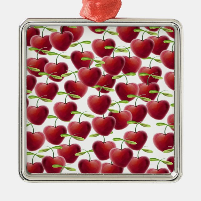 Cherry Paj Julgransprydnad Metall (Framsidan)