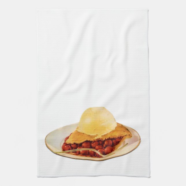 Cherry Paj Kitchen Towel Kökshandduk (Vertikal)