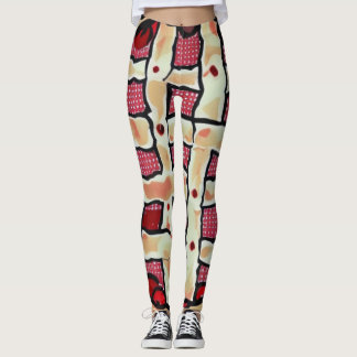Cherry Paj Leggings