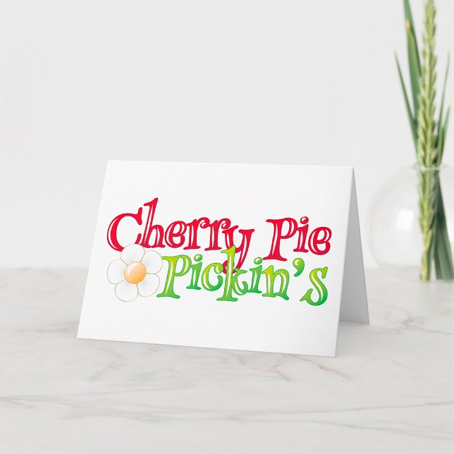 Cherry Paj Pickins Greeting Cards Kort (Skapare uppladdad)
