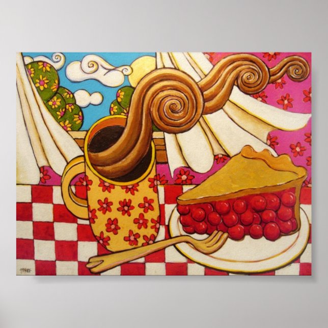 "Cherry Paj" Poster (Framsidan)