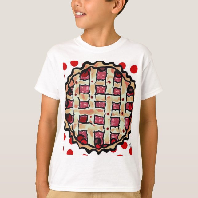 Cherry Paj T Shirt (Framsida)