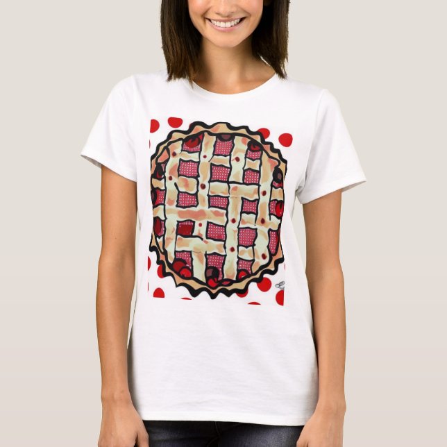 Cherry Paj T Shirt (Framsida)