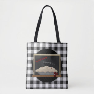 Cherry Paj Tote Bag Tygkasse