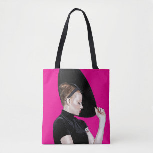 Cherry Paj tote Tygkasse
