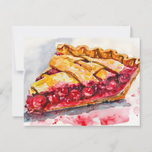 Cherry Paj Vykort