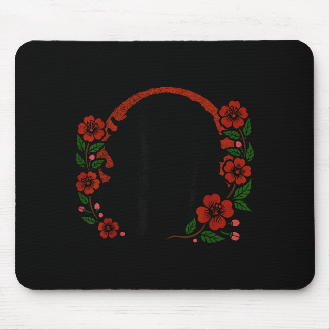 Cherry Pekingese Blossoms Floral Dog Japanese Fun Musmatta (Framsidan)