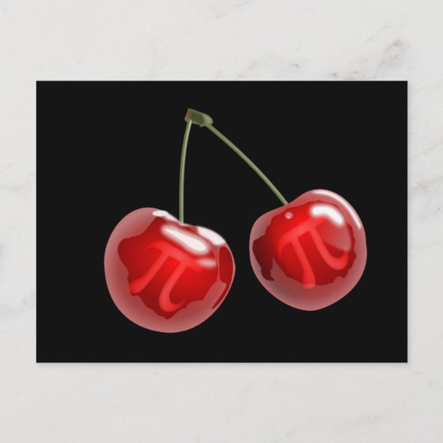 Cherry Pi Vykort (Framsida)