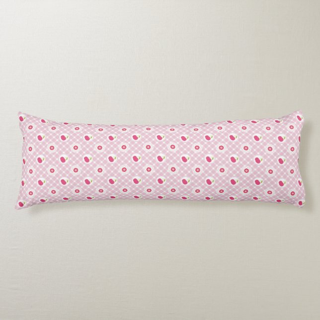 Cherry Picnic Body Pillow Kroppskudde (Framsidan)
