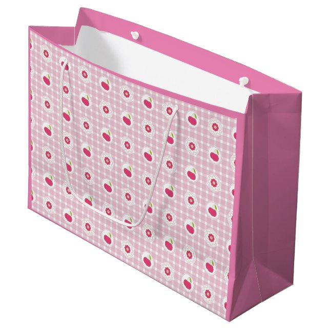 Cherry Picnic Gift Bag (Framsidan Vinklad)