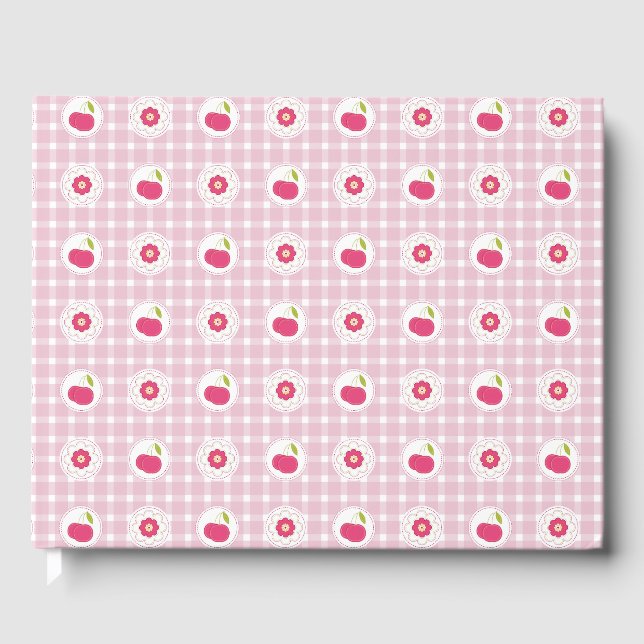 Cherry Picnic Guestbook Gästböcker (Framsida)