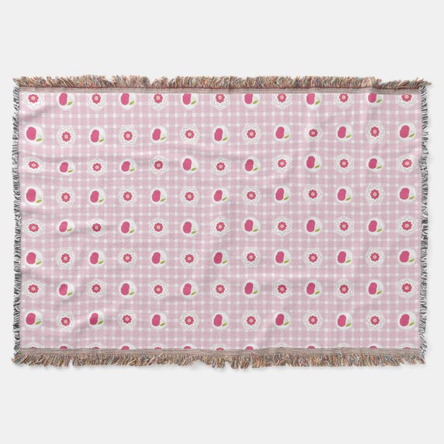 Cherry Picnic Throw Filt (Framsidan)