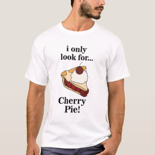 Cherry Pie Mat Rolig T Shirt