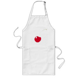Cherry Pop Långt Förkläde