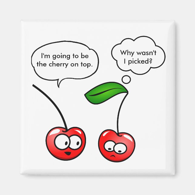 Cherry Puns Magnet (Framsidan)