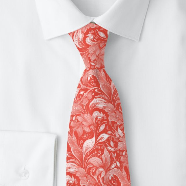Cherry Red Botanisk Batik Slips (Skapare uppladdad)