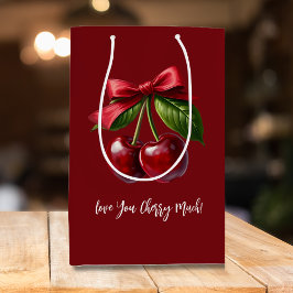 Cherry Red Cherries med en Bow