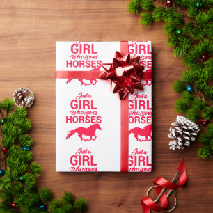 Cherry Red, en flicka som Kärlek Horses Presentpapper