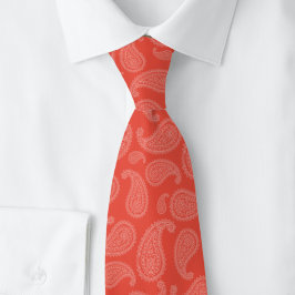 Cherry Red Paisley Slips