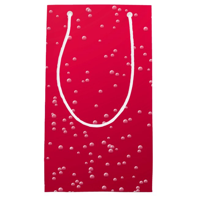 Cherry Red Soda med små bubblor (Framsidan)