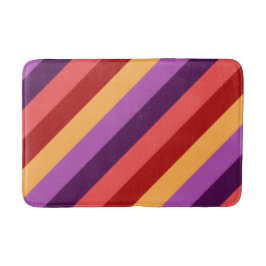 Cherry Red Violet Rand Medium Bath Mat Badrumsmatta
