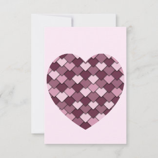 Cherry Rosa Square och Diamond Hjärtat