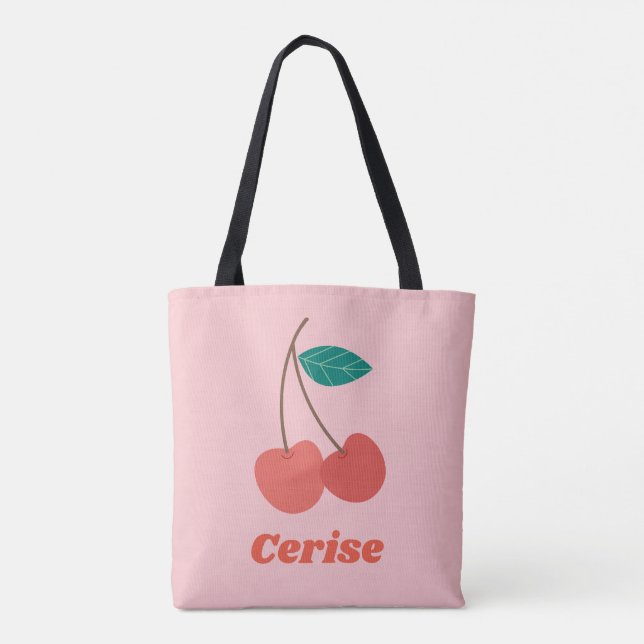 Cherry Rosa Tygkasse (Baksida)