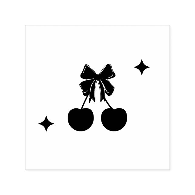 Cherry Självfärgande Stämpel (Design)