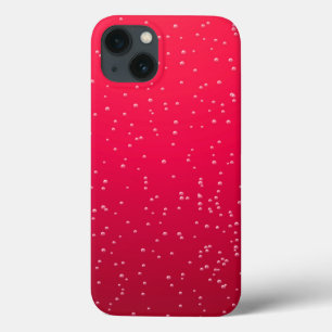 Cherry Soda med Tiny Bubbles Background Art