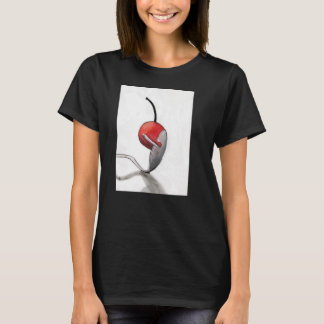 Cherry Spoon Hug Black t-shirt mindre storlekar