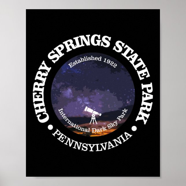 Cherry Springs State Park Tröja Rolig vandring 192 Poster (Framsidan)