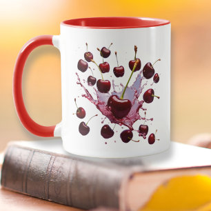 Cherry Stänk Mugg