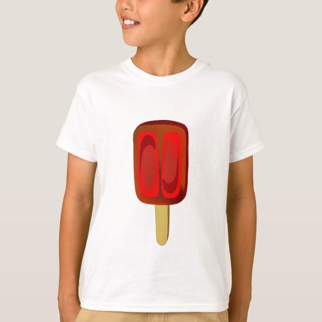 Cherry Strawberry Popsicle Shirt Tee Shirt (Framsida)