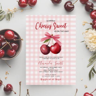Cherry Sweet är på väg att visa sig vara en babysk Inbjudningar