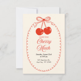 Cherry Sweet Firande Inbjudan 🍒