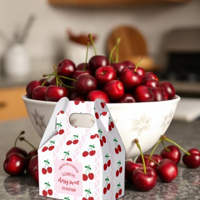 Cherry Sweet Födelsedag Presentaskar (Skapare uppladdad)