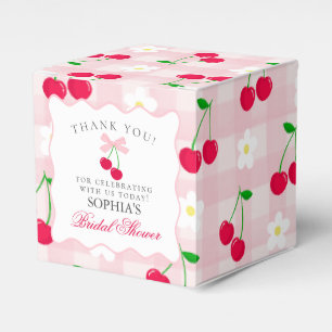 Cherry Sweet Pink Coquette Bröllopsgåva Förpacknin Presentaskar