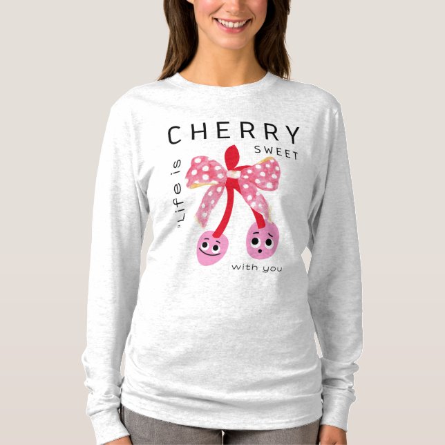 CHERRY SWEET T SHIRT (Framsida)