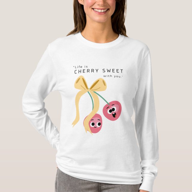 CHERRY SWEET T SHIRT (Framsida)