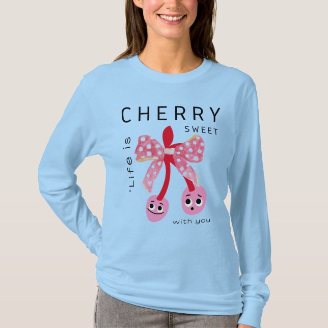 CHERRY SWEET T SHIRT (Framsida)