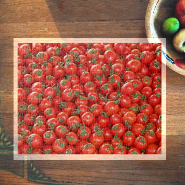 Cherry Tomates Puzzle Pussel (Skapare uppladdad)