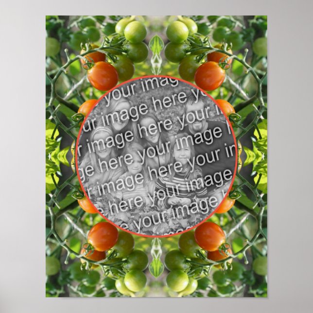 Cherry Tomates Ram Skapar ditt eget foto Poster (Framsidan)
