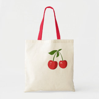 Cherry Tote Bag Tygkasse