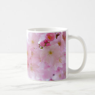 Cherry Träd Blommar Kaffemugg