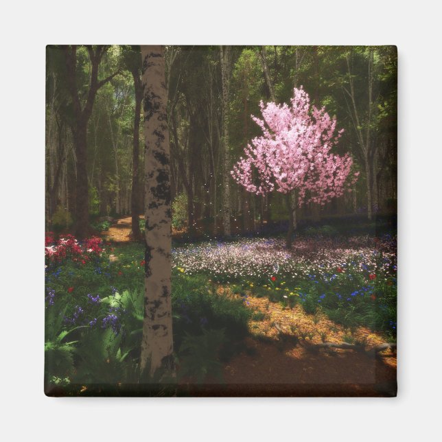 Cherry Träd Concerto Magnet (Framsidan)