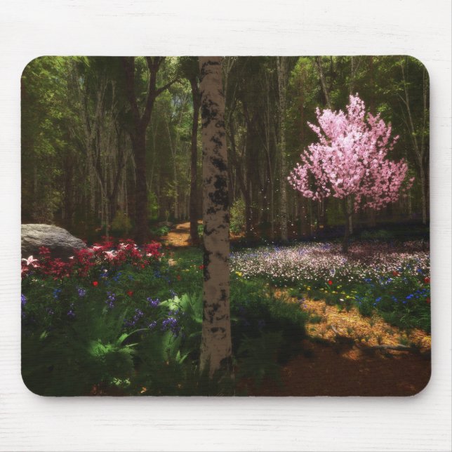 Cherry Träd Concerto Mousepad Musmatta (Framsidan)